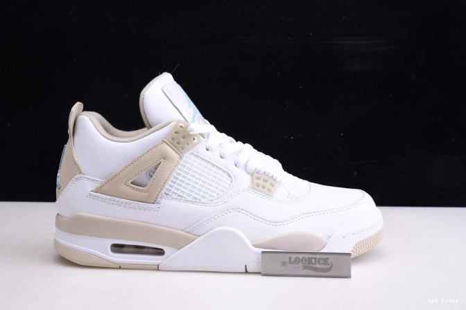 1st Kicks Jordan 2017 Retro 4 Sand 487724-118 0706